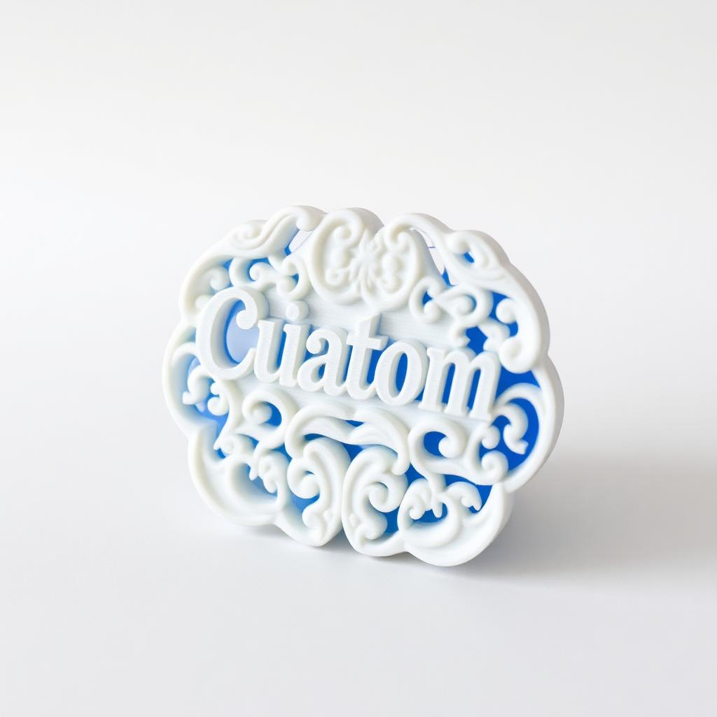 Placa decorativa custom